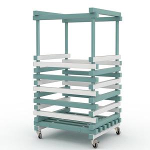 Купить Корзина для плавательного инвентаря, нудл жесткий ПВХ 800х700х1350 мм в Каменногорске 
