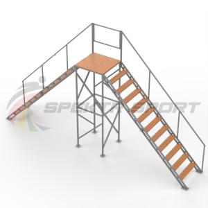 Купить ОКД Сквозная лестница в Каменногорске 